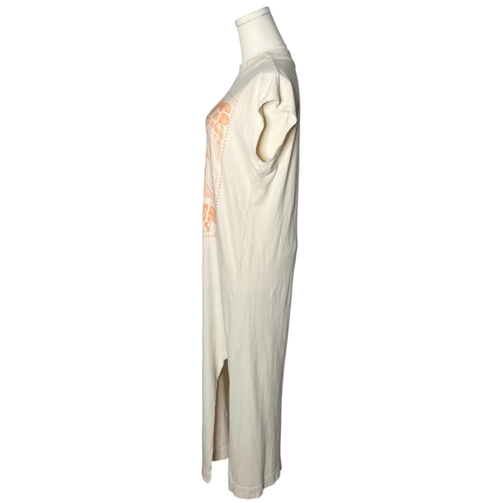 Free People x Daydreamer The Door Hello I Love You Maxi Tee Dress Size XS RARE - Picture 5 of 13